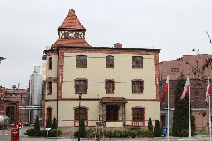 Tychy — Tyskie Brewing Museum cavaliers house.