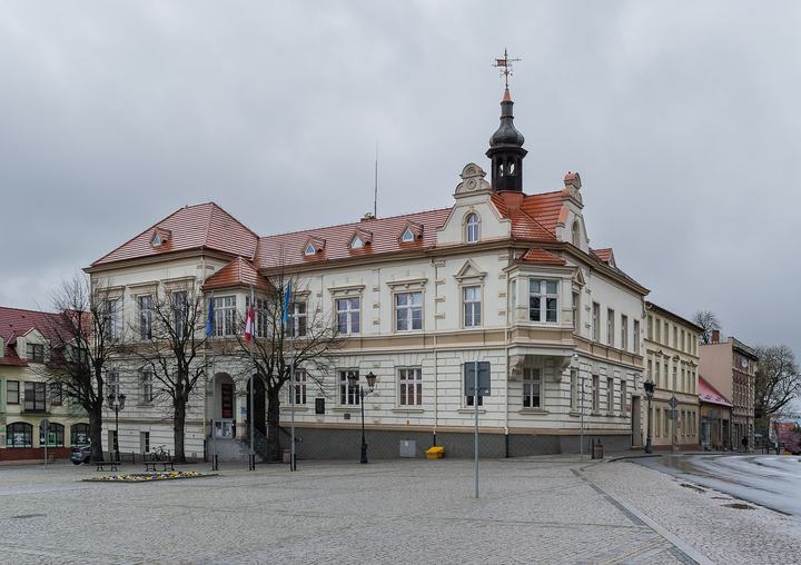 Wałcz — Town hall of Wałcz , West Pomeranian Voivodeship, Poland