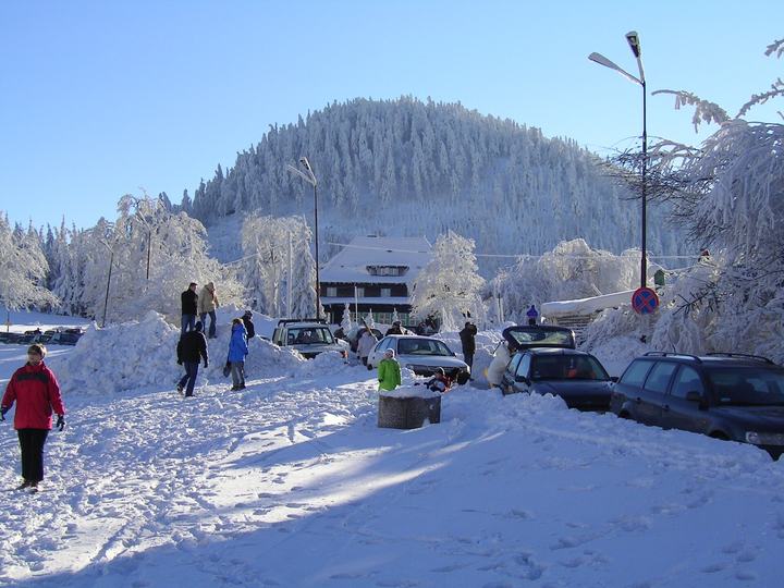 Waligóra — Mount Waligóra in the Góry Kamienne Mountains, Sudetes, Poland