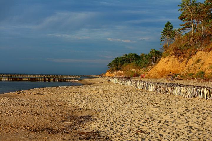 Wicie — Plaża Wicie sierpień 2015
