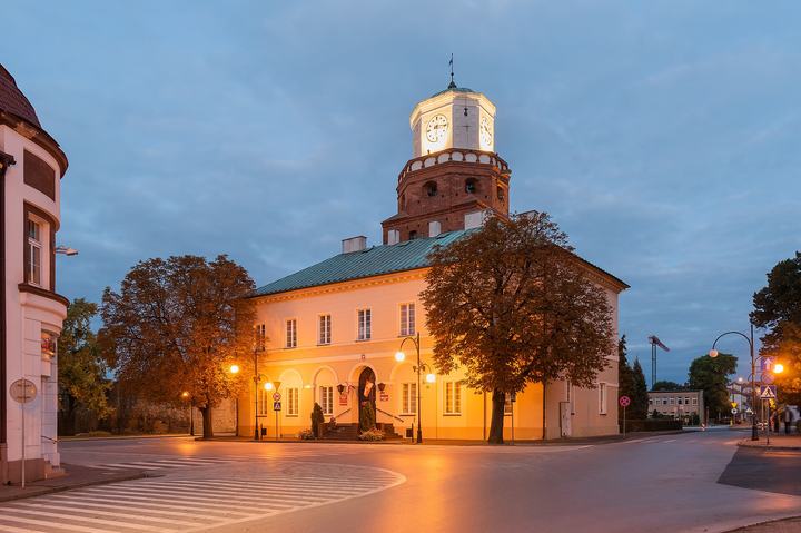 Wieluń — Town hall of Wieluń , Łódź Voivodeship, Poland