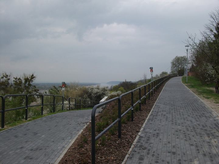 Wiślana Trasa Rowerowa — Vistula bike route in Grudziądz, Poland