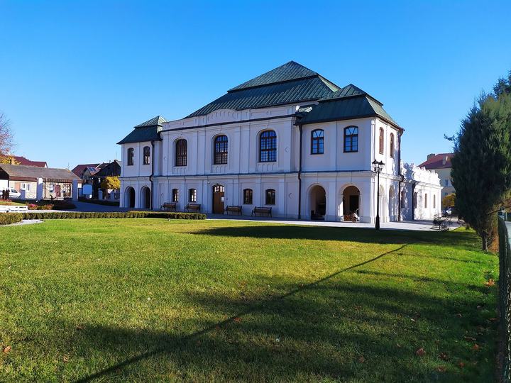 Włodawa — This image shows the current look of Great Synagogue in Włodawa town.