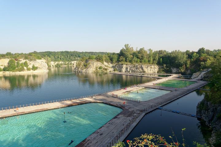 Zakrzówek — Lake Zakrzówek in Krakow
