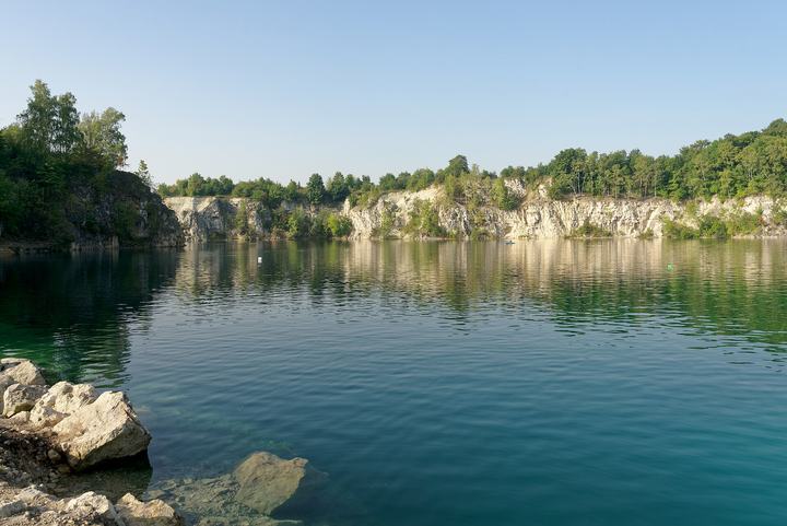 Zakrzówek — Lake Zakrzówek in Krakow