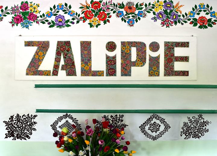 Zalipie — Zalipie is a small rural village in south-eastern Poland, renowned for its floral house pa