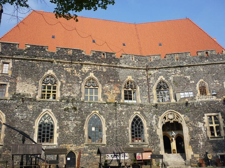 Zamek Grodziec — Palast der Gröditzburg ( Zamek Grodziec ) in der polnischen Woiwodschaft Niederschlesien