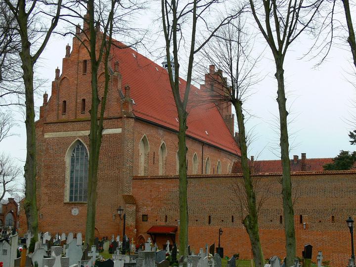 Żarnowiec — Żarnowiec, kościół, ob. par. p.w. Zwiastowania NMP, 4 ćw. XIII, 1 poł. XIV, XIV/XV